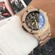 New replica Hublot Classic Fusion Rose Gold Diamond Watch Black Face (10)_th.jpg